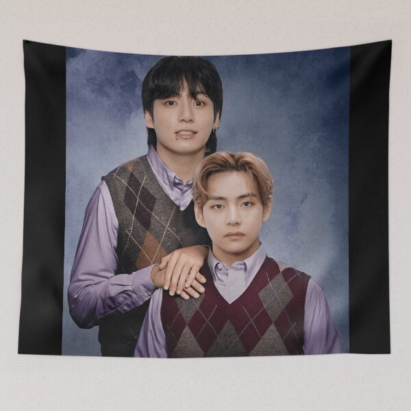 Item preview, Jungkook V Kim Taehyung Kpop, Step Bros designed and sold by TrevorCantela.