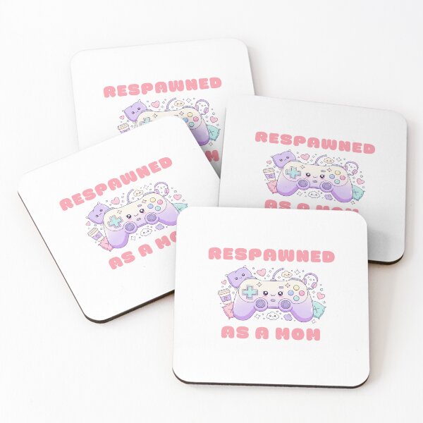 Item preview, Cute Kawaii Pastel Respawned As A Mom With A Soft Pastel Game Controller designed and sold by Tiny Zoom.