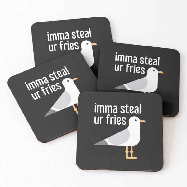 Item preview, Imma Steal Your Fries Funny Meme Quote Retro Aesthetic designed and sold by kiralynstration.