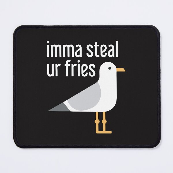 Item preview, Imma Steal Your Fries Funny Meme Quote Retro Aesthetic designed and sold by kiralynstration.