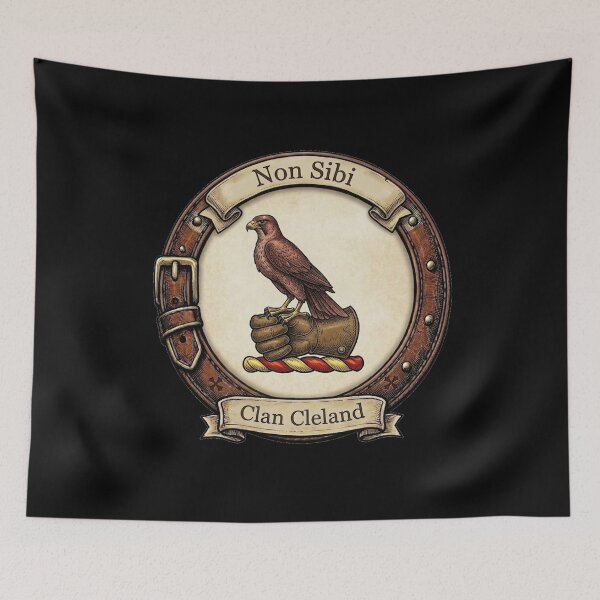 Item preview, Clan Cleland Crest designed and sold by BagTown Clans.