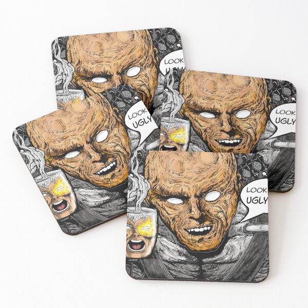 Item preview, Look At This Ugly Mug! (Gray_Cable) designed and sold by Kotostu.