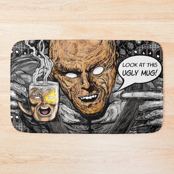Item preview, Look At This Ugly Mug! (Gray_Cable) designed and sold by Kotostu.