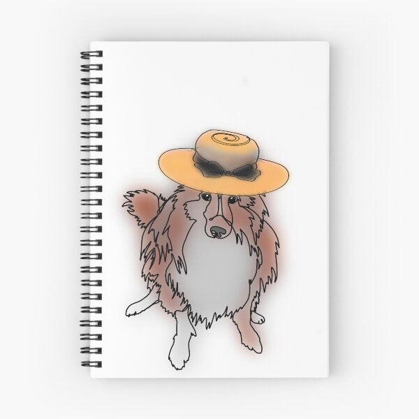 Item preview, Josh the Sheltie in a sun Hat – animalzinhats designed and sold by Ashley’sAnimalz.
