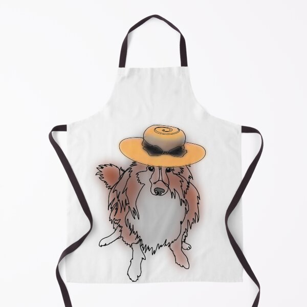 Item preview, Josh the Sheltie in a sun Hat – animalzinhats designed and sold by Ashley’sAnimalz.