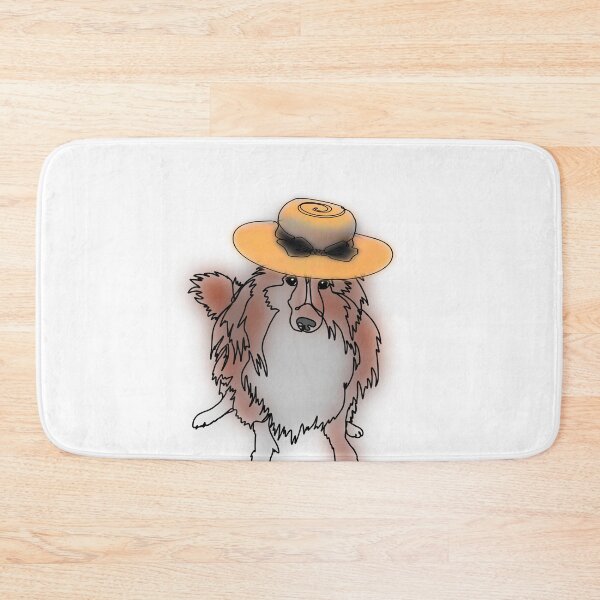 Item preview, Josh the Sheltie in a sun Hat – animalzinhats designed and sold by Ashley’sAnimalz.