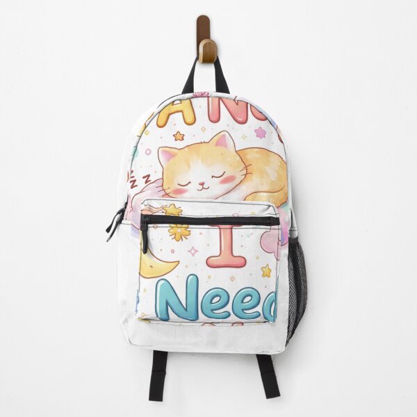 Item preview, Cute Sleeping Cat I Need A Nap Kawaii Aesthetic Design designed and sold by Sanika arts .