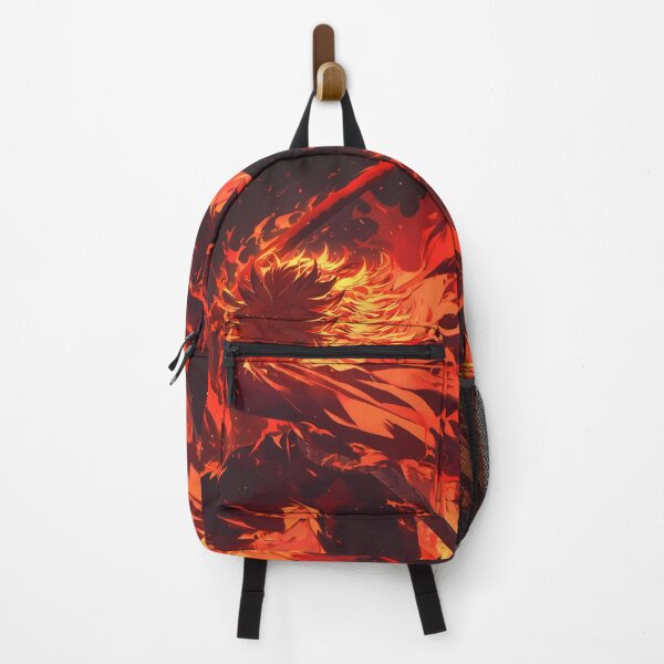 Item preview, Kyojuro Rengoku Demon Slayer Crimson Flame Rush designed and sold by TanglenRabbit.