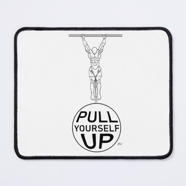 Item preview, Pull Yourself Up Calisthenics Shirt Motivational Fitness Discipline Quote Design designed and sold by Ev2350.