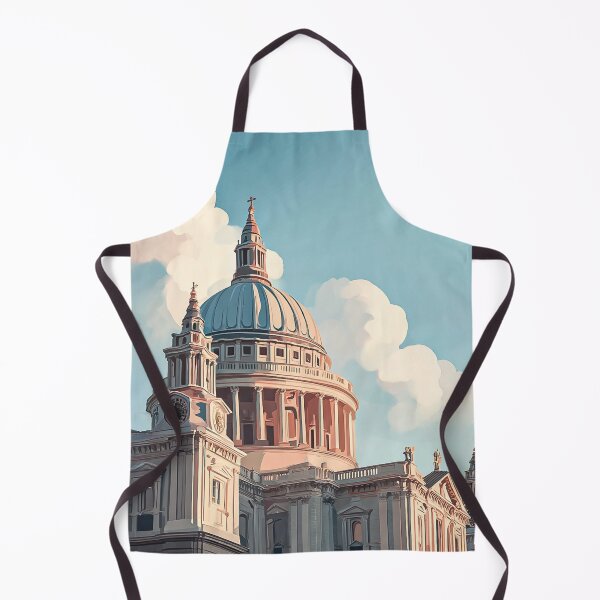 Item preview, St Paul’s Cathedral in Soft Light | London Minimal Architecture Illustration designed and sold by Pulipsori.
