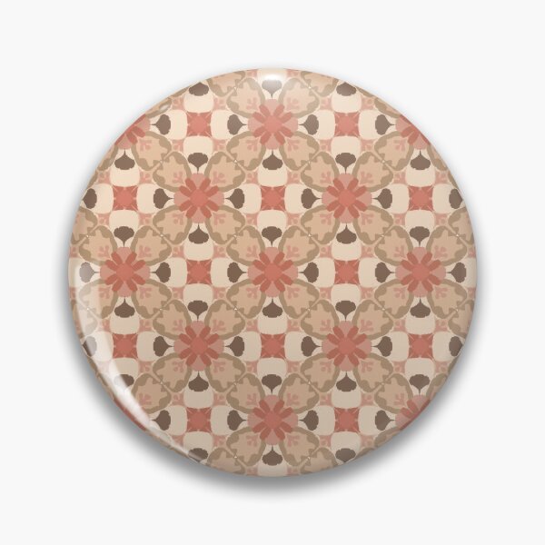 Artikelvorschau, Nahtloses, dichtes Retro-Blumenmuster in Beige, Braun und Terrakotta entworfen und verkauft von Studiohgood.