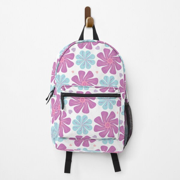 Item preview, Seamless Cute Floral Pattern with Pink and Blue Flowers Background designed and sold by Studiohgood.