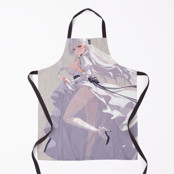Item preview, Belfast Azur Lane Elegant Maid Pose With Flowing Dress And Long Hair designed and sold by TanglenRabbit.