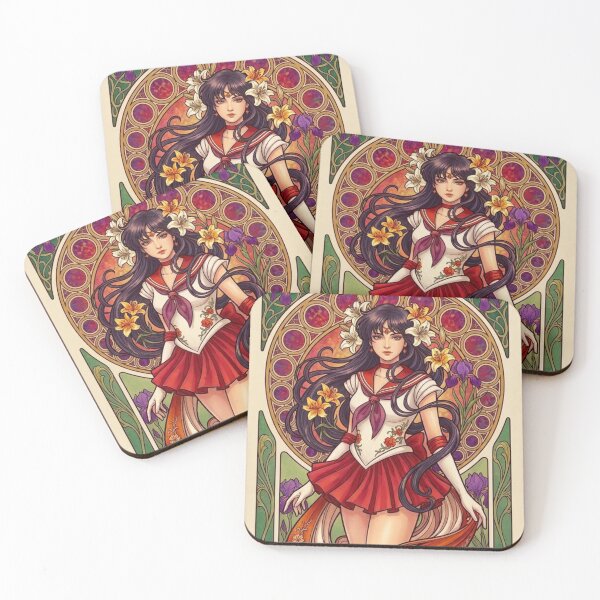 Item preview, Sailor Mars Mucha Style designed and sold by Solace Sparkles.