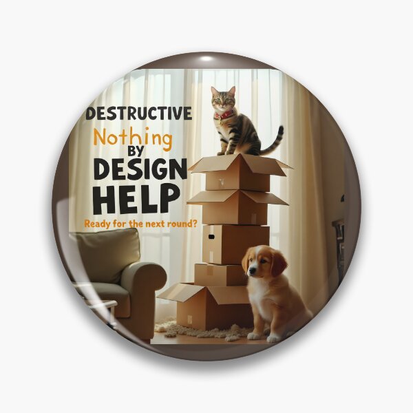Item preview, Destructive? Nothing by Design Help: Ready for the Next Round designed and sold by Creative-RE.