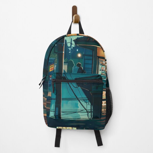 Item preview, Quiet Night at a Japanese Convenience Store | Minimal Street Illustration designed and sold by Pulipsori.