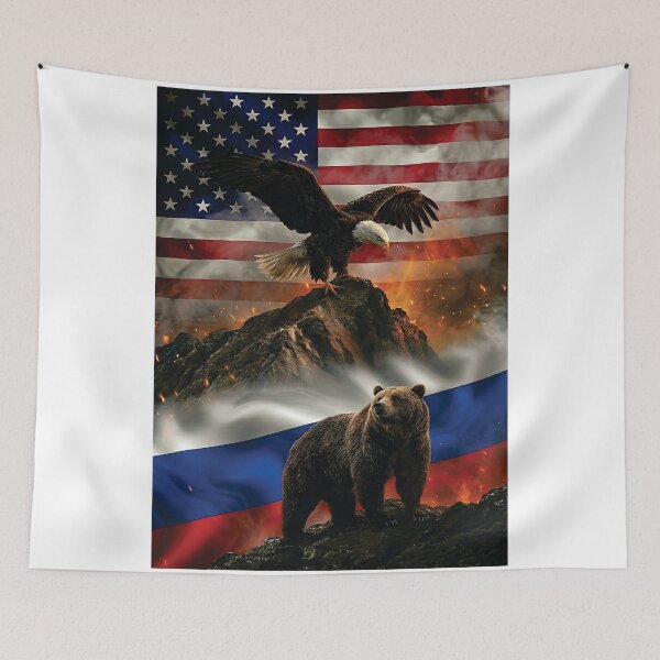 Item preview, USA VS RUSSIA - WHITE designed and sold by Marlon Oseguera.