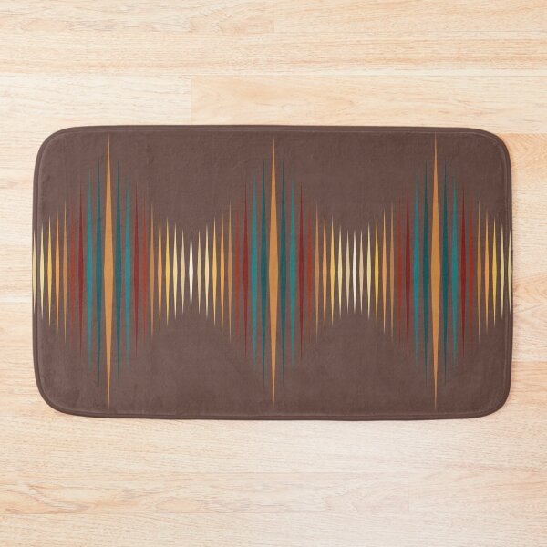 Item preview, Mid Century Modern Wave Pattern – Retro Atomic Geometric Seamless Design designed and sold by PAWIRADA.