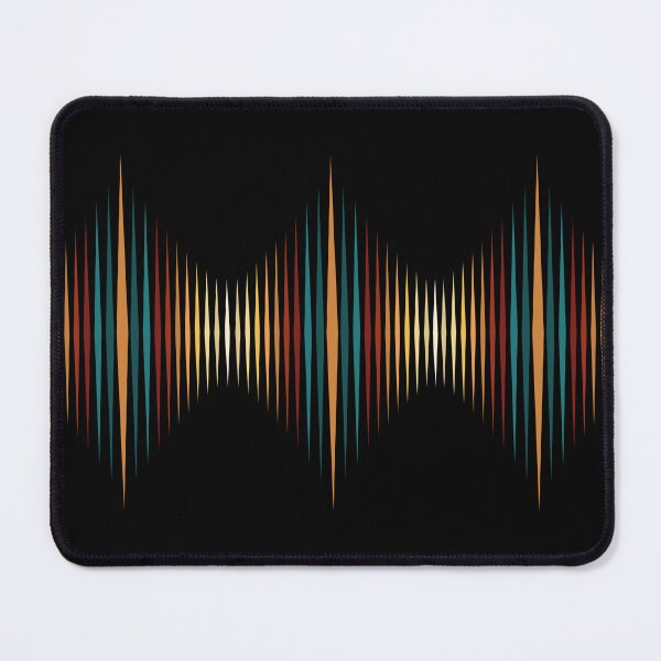 Item preview, Mid Century Modern Wave Pattern – Retro Atomic Geometric Seamless Design designed and sold by PAWIRADA.