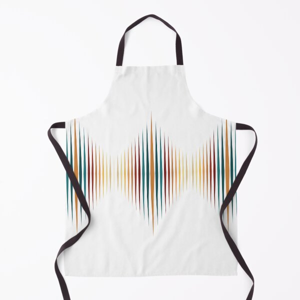 Item preview, Mid Century Modern Wave Pattern – Retro Atomic Geometric Seamless Design designed and sold by PAWIRADA.