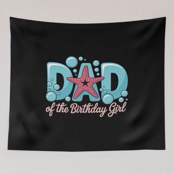 Item preview, Dad of The Birthday Girl One-der The Sea Dada Under Sea designed and sold by Rrettgison.