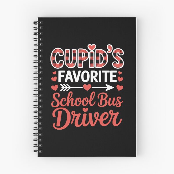 Item preview, Cupid's School Bus Driver Red Plaid Valentine's Day designed and sold by Rrettgison.