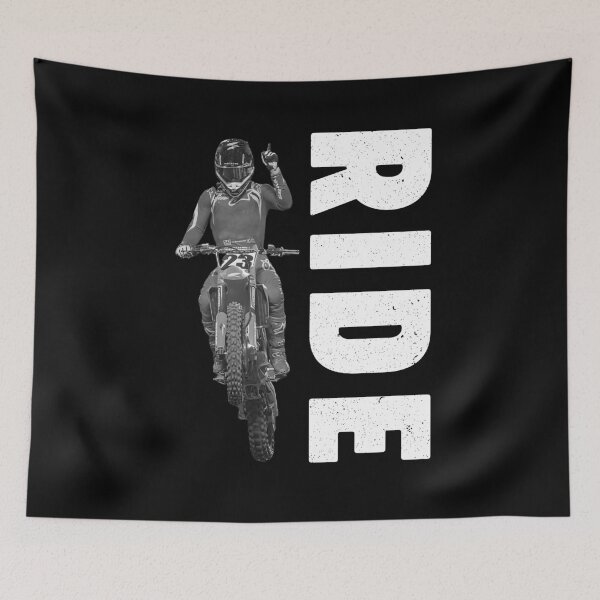 Item preview, Ride Motocross Dirt Bike Minimalist Design designed and sold by FroggyBaBoy.