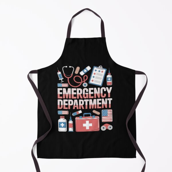 Item preview, Emergency Department ER Nurse Happy Independence Day designed and sold by Rrettgison.