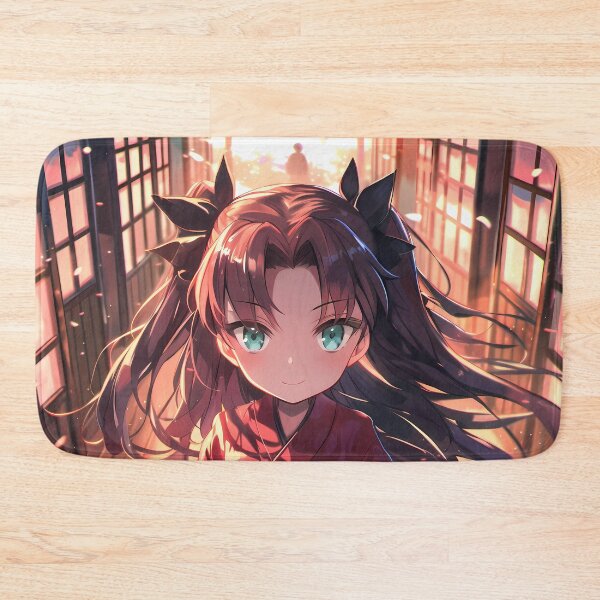 Item preview, Rin Tohsaka Fate Stay Night Chibi Kimono Lantern Glow designed and sold by TanglenRabbit.