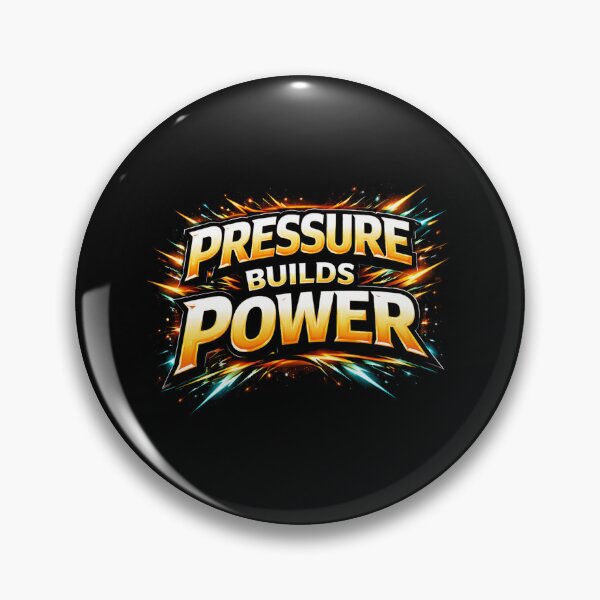 Item preview,  pressure builds power motivational gym decor designed and sold by SoulFlex.