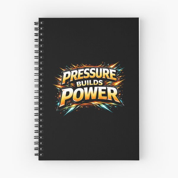 Item preview, pressure builds power motivational gym decor designed and sold by SoulFlex.