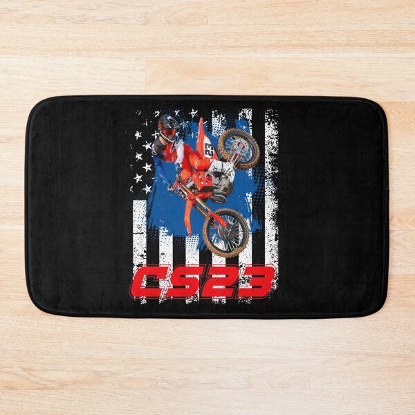 Item preview, Motocross Rider USA Flag CS23 Racing designed and sold by FroggyBaBoy.
