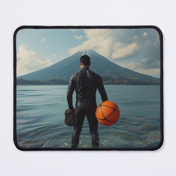 Item preview, Jeju Haenam Male Diver Facing Mt. Hallasan - Traditional & Modern Fusion  designed and sold by KOREA-HAENAM.