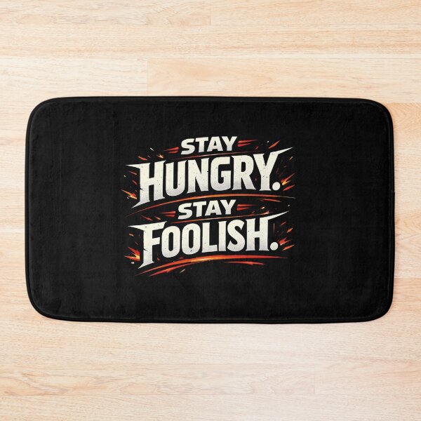 Item preview, Stay Hungry Stay Foolish Gym Motivation Distressed Streetwear Graphic designed and sold by SoulFlex.