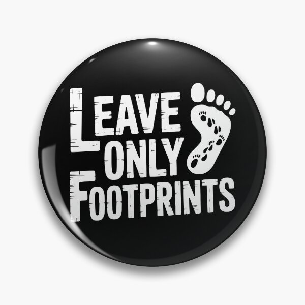 Item preview, Leave Only Footprints designed and sold by theartfulaspie.