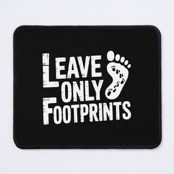 Item preview, Leave Only Footprints designed and sold by theartfulaspie.