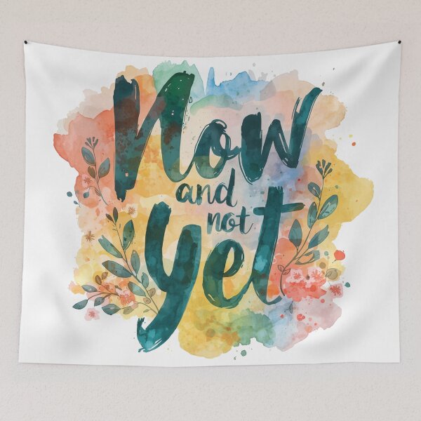 Item preview, Now and Not Yet - Garden Thee - Christian Belief designed and sold by Cre8andRecre8.