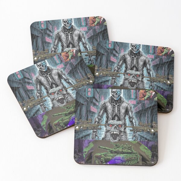 Item preview, Apocalypse Battalion - Neon Cyborg & Sniper Elite designed and sold by TOCOCLAWS.