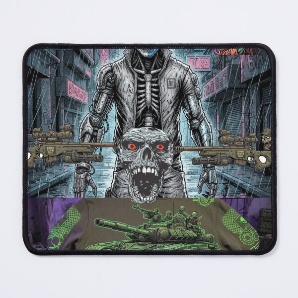 Item preview, Apocalypse Battalion - Neon Cyborg & Sniper Elite designed and sold by TOCOCLAWS.