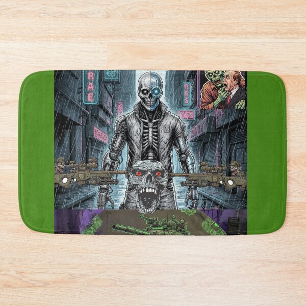 Item preview, Apocalypse Battalion - Neon Cyborg & Sniper Elite designed and sold by TOCOCLAWS.