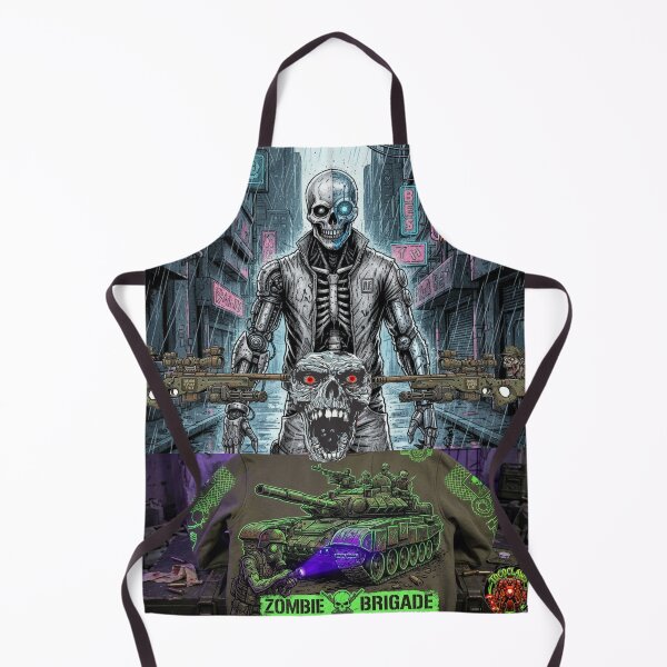 Item preview, Apocalypse Battalion - Neon Cyborg & Sniper Elite designed and sold by TOCOCLAWS.