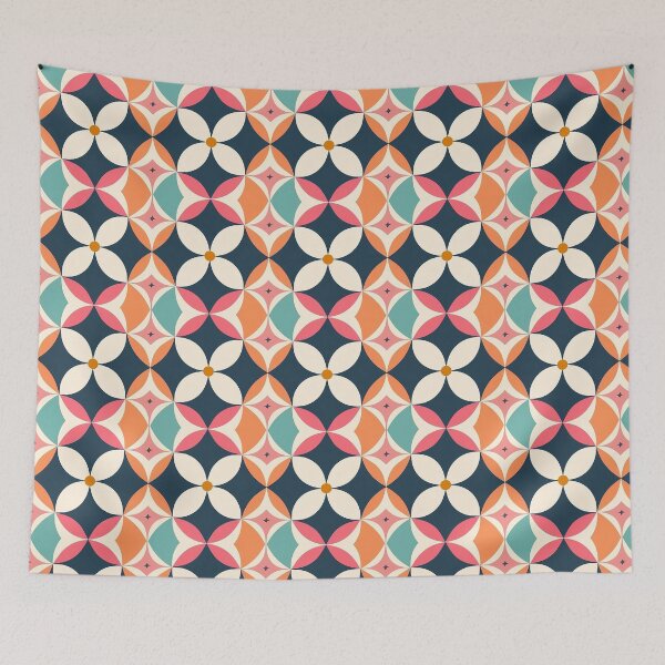 Item preview, Bold Retro Geometric - Colorful  designed and sold by DreamersPlan.