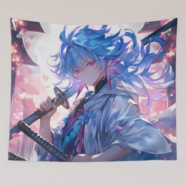 Item preview, Caster Merlin Fate Grand Order Cherry Blossoms Mystic Glow designed and sold by TanglenRabbit.