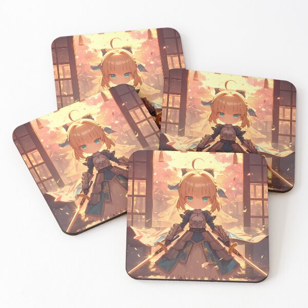 Item preview, Saber Bride Fate Grand Order Golden Shrine Chibi designed and sold by TanglenRabbit.