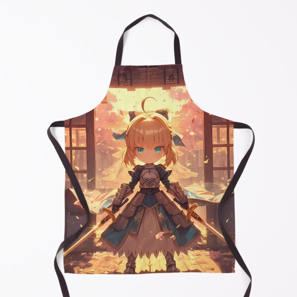 Item preview, Saber Bride Fate Grand Order Golden Shrine Chibi designed and sold by TanglenRabbit.