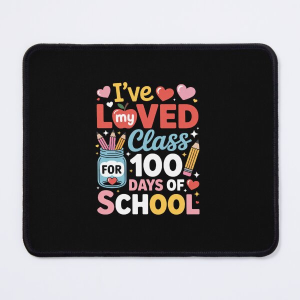 Item preview, I've Loved My Class for 100 Day of School Valentine Girl Kid designed and sold by Rrettgison.