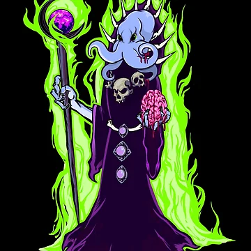 Artwork thumbnail, Magnificent Mindflayer by SparklefilthStudios