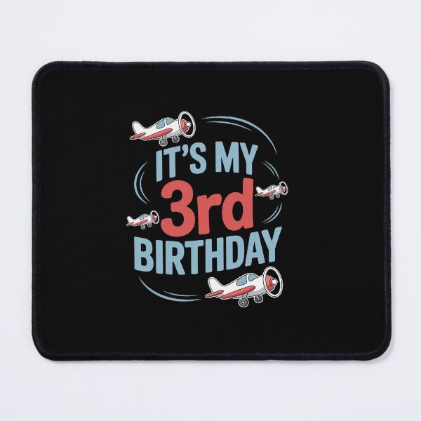 Item preview, Kids 3rd Birthday Airplane Plane Pilot Toddler Boys 3 Years Old designed and sold by Rrettgison.
