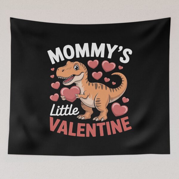 Item preview, Kids Dinosaur Valentines Day Mommy's Little Valentine T-rex Boy designed and sold by Rrettgison.