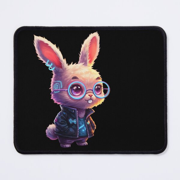 Item preview, Frankenpetz Bunnyz - Pixel the Neon Fluff (Unit #09) designed and sold by Frankenpetz.